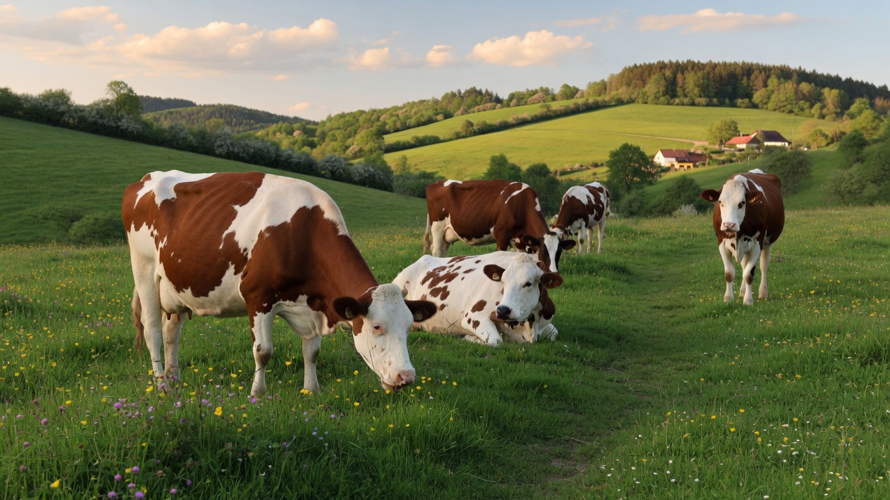 Kühe auf der Weide