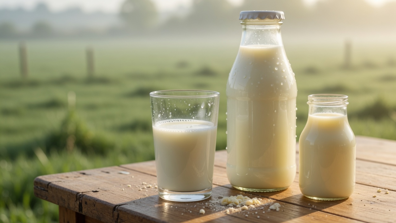 Frische Milchprodukte